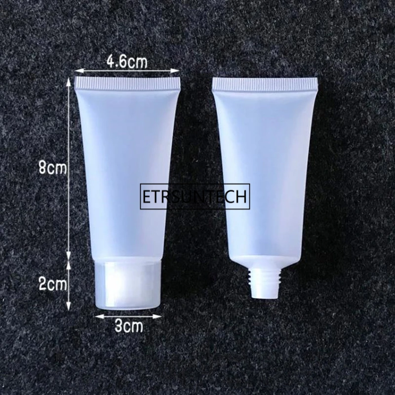 40ml/g Hand Cream Squeeze Soft Tube, Plastic Elegant Hose Soft Tube for Cosmetic Products, Soft Foundation Bottle F1983