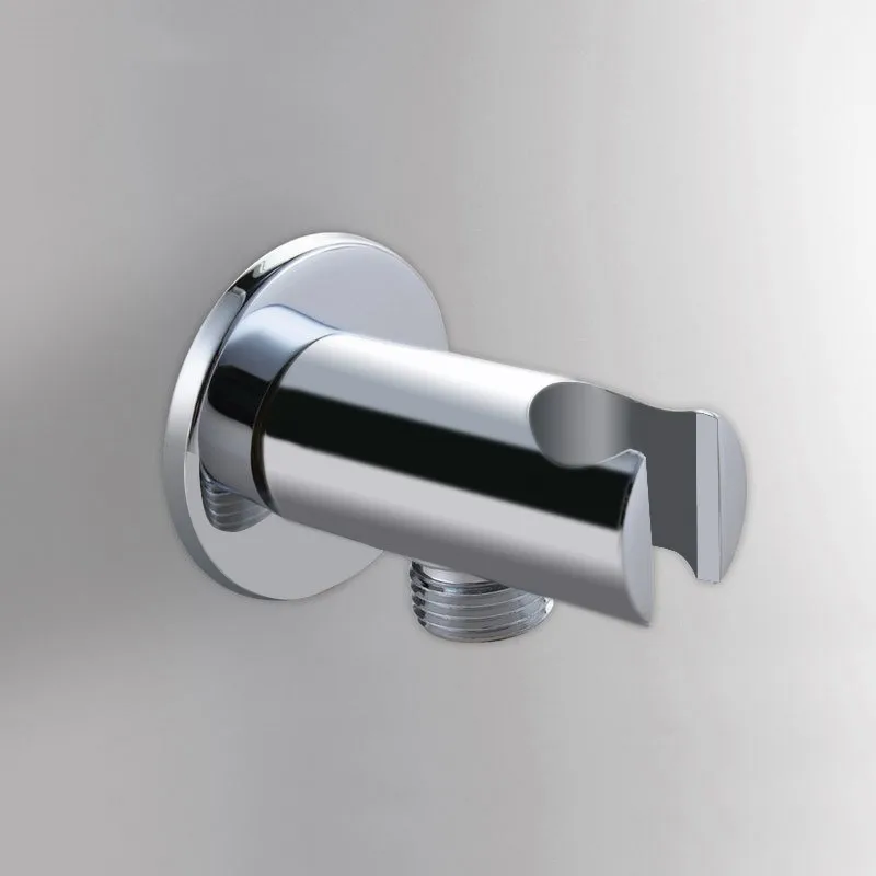 

Chrome brass Shower head bidet sprayer holder Fixed Bracket Shower accessories with 1/2" Water outlet