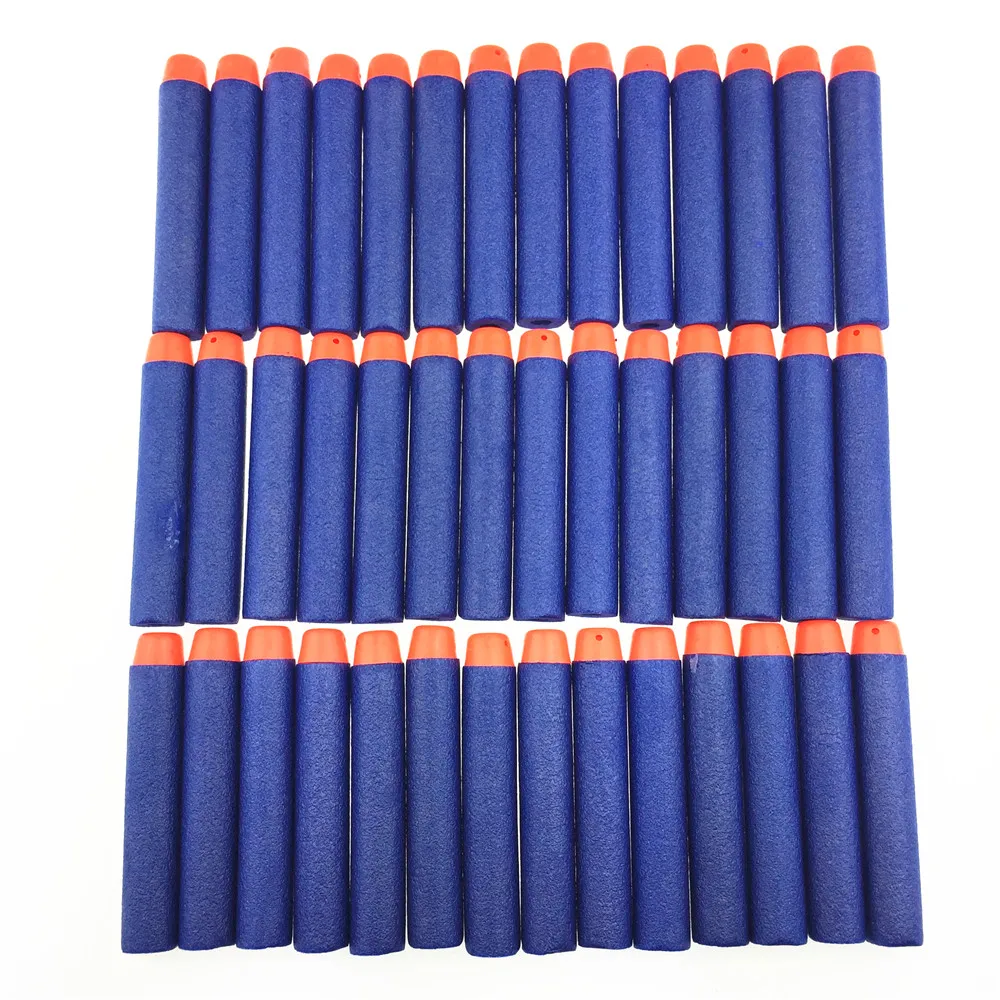 200PCS Für Pistole Kugeln Hohl Loch Kopf 7,2 cm Refill Darts Spielzeug Pistole Kugeln Weiche Kugel Pistole Kid Weihnachten kinder Geschenk