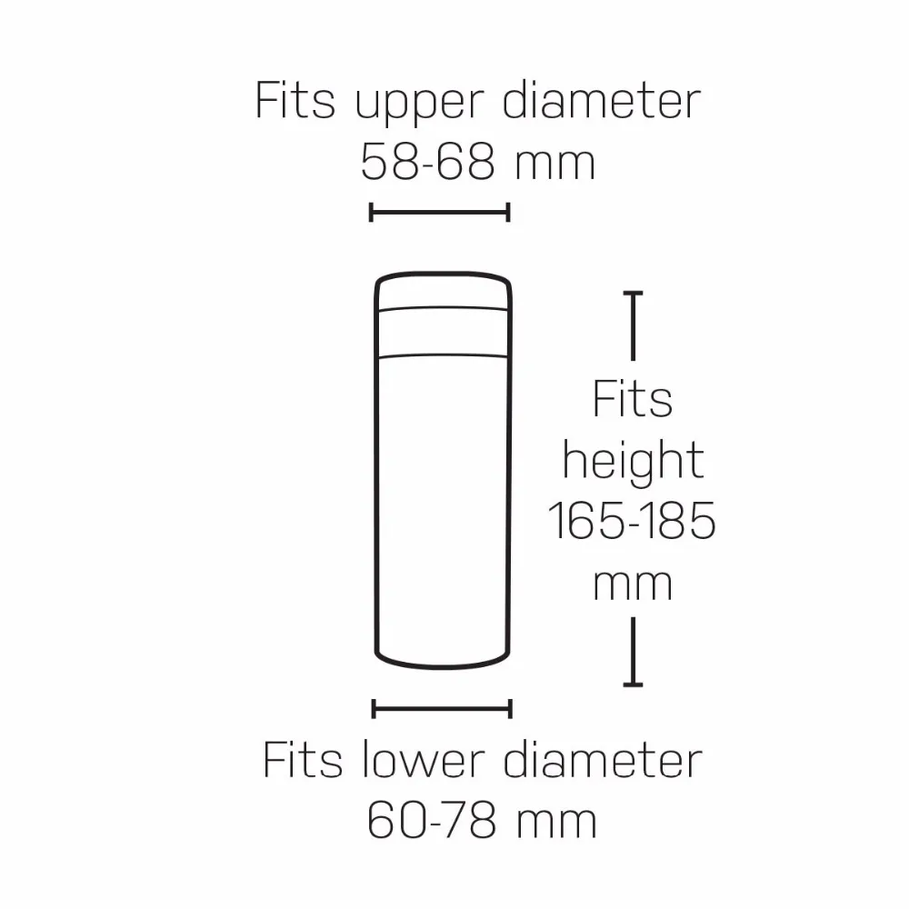 Topeak TMD08B Modula JAVASLIM CAGE Adjustable Water Bottle/Travel Mug Cage for carrying a travel mug of coffee/Mini Speaker