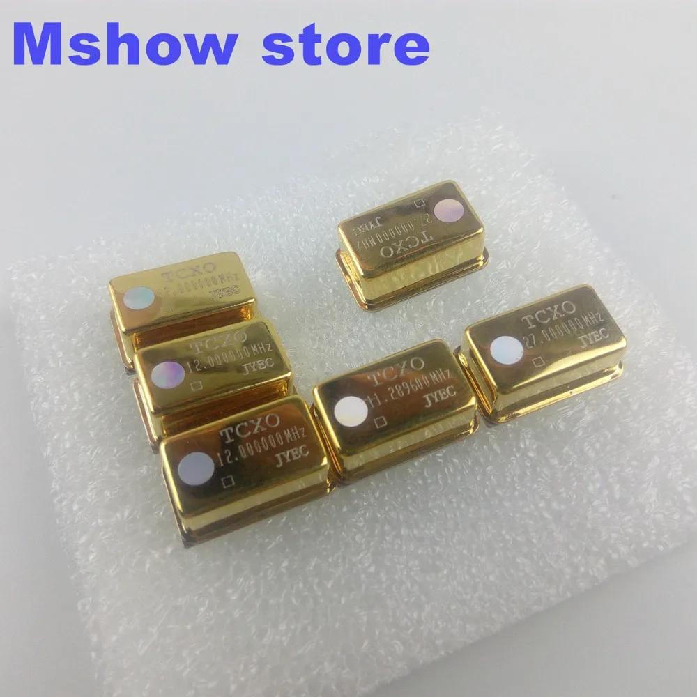 

1pc 4MHZ 4.000Mhz 8Mhz 8.000Mhz 125MHZ 125.000MHZ high precision golden plated crystal oscillator TCXO 0.1ppm good for audio DAC