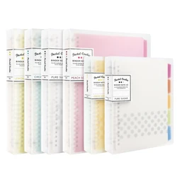 KOKUYO Notebook Pastel Cookie Style Personal Diary Planner Ring Binder Note Loose-Leaf Memo Pad Daily Planner A4 A5 B5