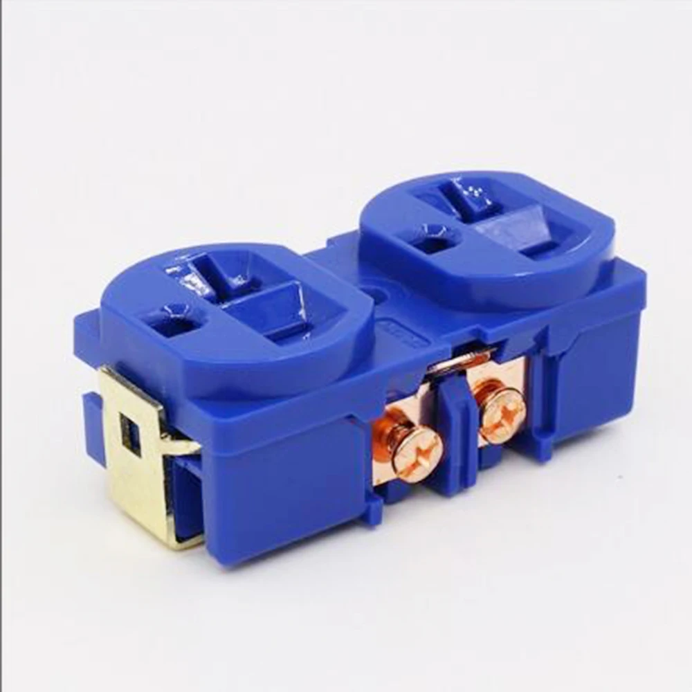 

HIFI AC Power Receptacle Socket Red copper distributor