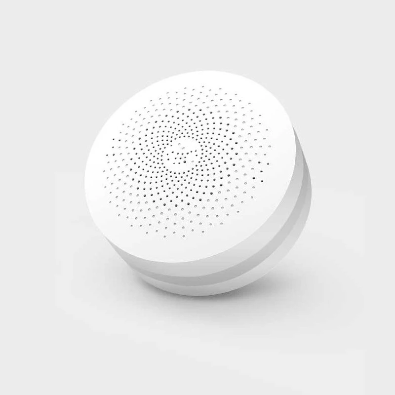 China Version Xiaomi Mijia Original Smart Home Multifunctional Gateway 2 Alarm System Intelligent Online Radio Night Light Bell