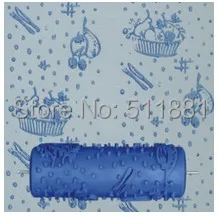 

5'' 125mm Liquid wallpaper print roller tools FREE SHIPPING liquid wallpaper patterned paper mould wall paint print roller