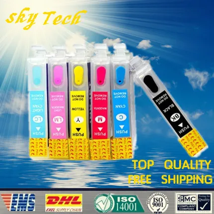 Empty Refillable Ink Cartridge suit for IC50 ICBK50 ICC50 , suit for PM-G850  PM-G4500 PM-T960 A940 A920 A840S ,with ARC chips