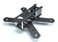 Mini 210mm Pure Carbon Fiber Quadcopter Frame Kit For Lisam LS-210 QAV210