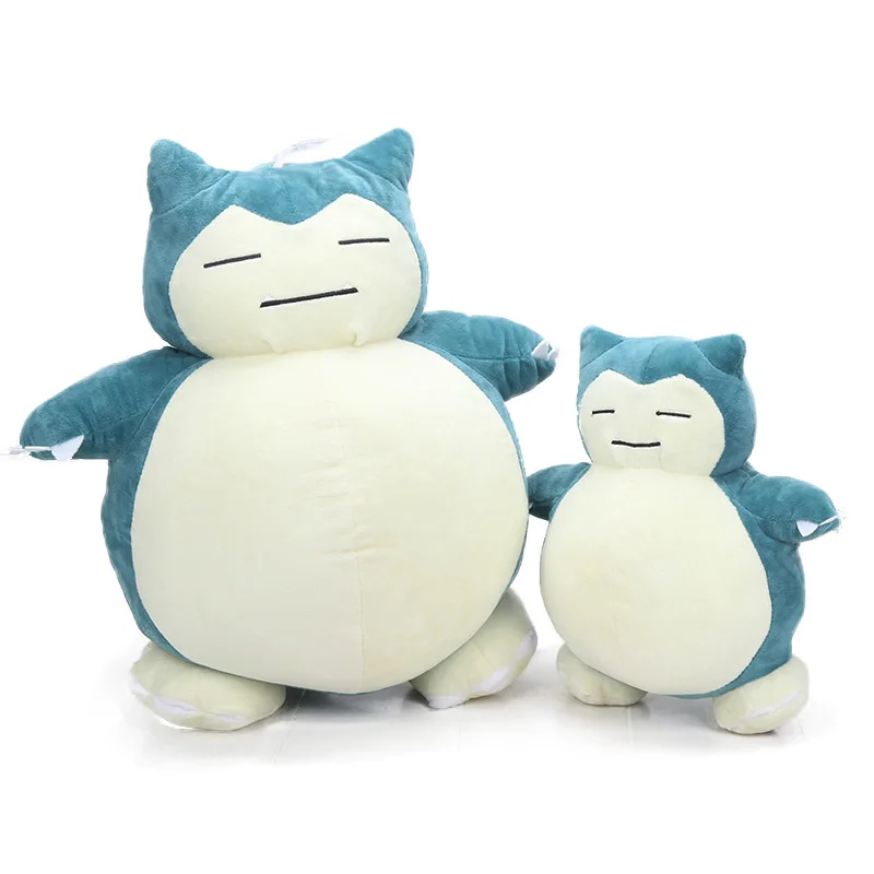 

30cm 50cm Snorlax Plush Toy Cute Soft Plush Cushion Pillow Stuffed Animal Lovely Anime Plush Dolls Toys Christmas