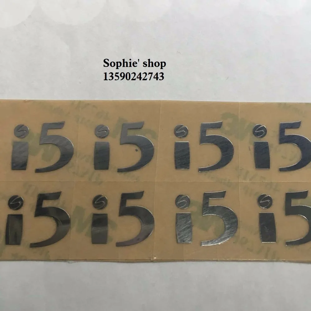 Aangepaste Nickle Metalen Custom 3d Metalen Label Sticker Afdrukken, Metalen Logo Tag, Custom Electroformed Letters, Decal