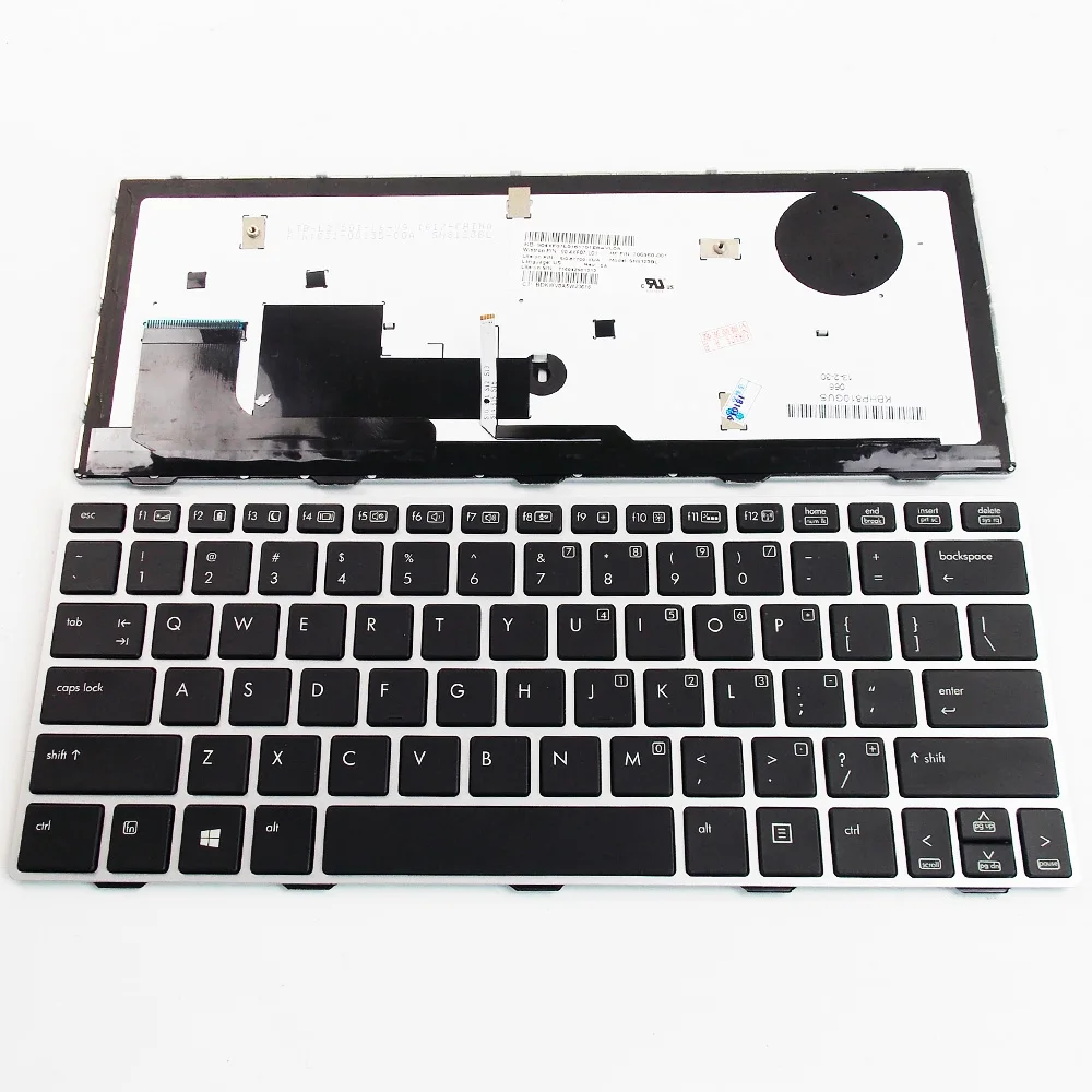 Portátil Eua Inglês Versão Teclado para hp Elitebook Revolve 810 g1 810 g2 810 g3 com Retroiluminado