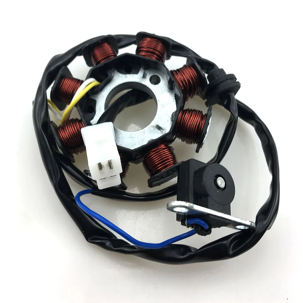 For honda dio50 zx50 af34 af35 zx parts scooter motorcycle magneto stator of motor load generator 8 pole coil