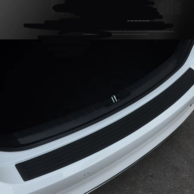 Car shape black 90 cm rubber bumper guardrail door edge strip trim for Skoda Octavia Fabia Citroen C-Quatre C-Triomphe