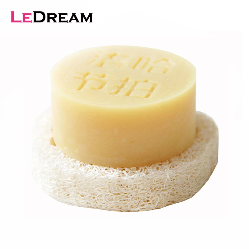 

50pcs/lot 2cm Thick 6-8cm Wide Natural Loofah Luffa Slice DIY Customize Soap tools Cleaner Sponge Scrubber Soap Holder