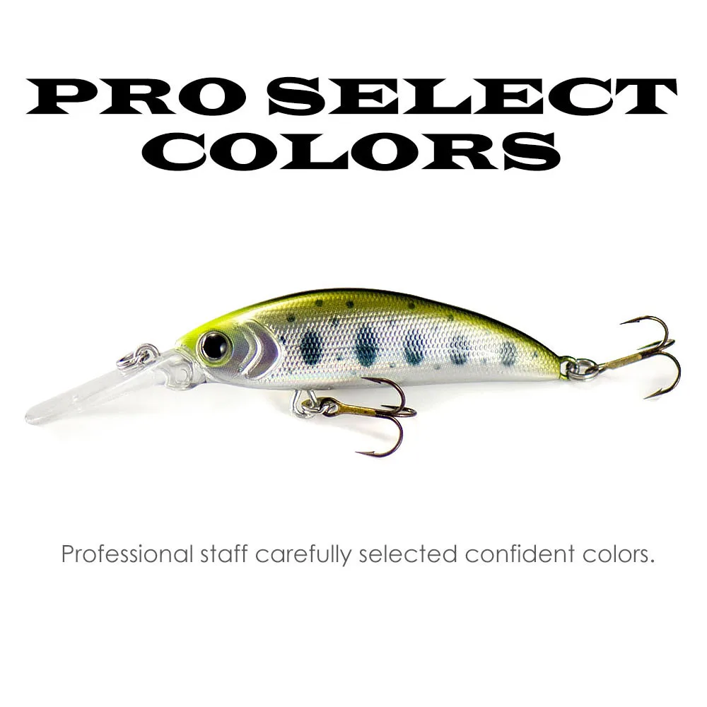 Countbass Sinking Minnow 50mm 2" 5,4g 3/16 oz. Mit VMC-Haken, Tauchgang 1m-1,5m 3'-5', Angler's Fishing Lure Hard Baits Wobbler – Detail 6