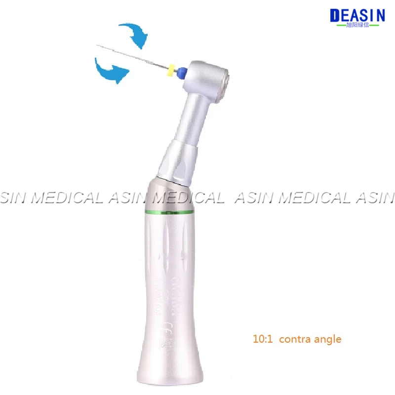 Dental 1pcs x 10:1 Reciprocating Contra Angle Handpiece For Hand Use /Engine Use File