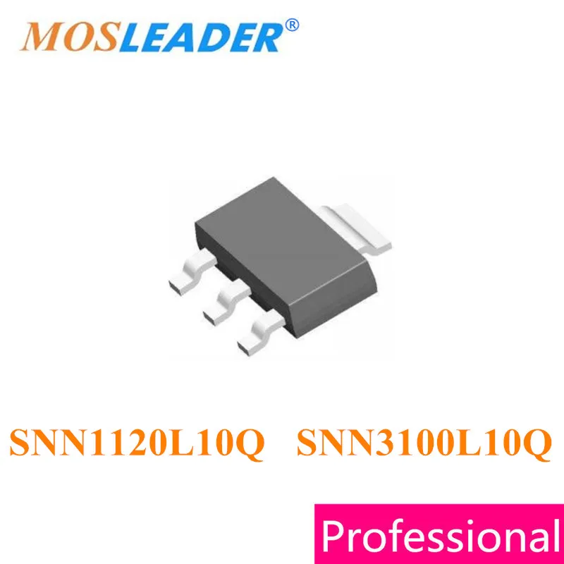 

Mosleader SNN1120L10Q SNN3100L10Q SOT223 100PCS 1000PCS SNN1120L10 N-Channel 100V High quality Made in China Mosfets