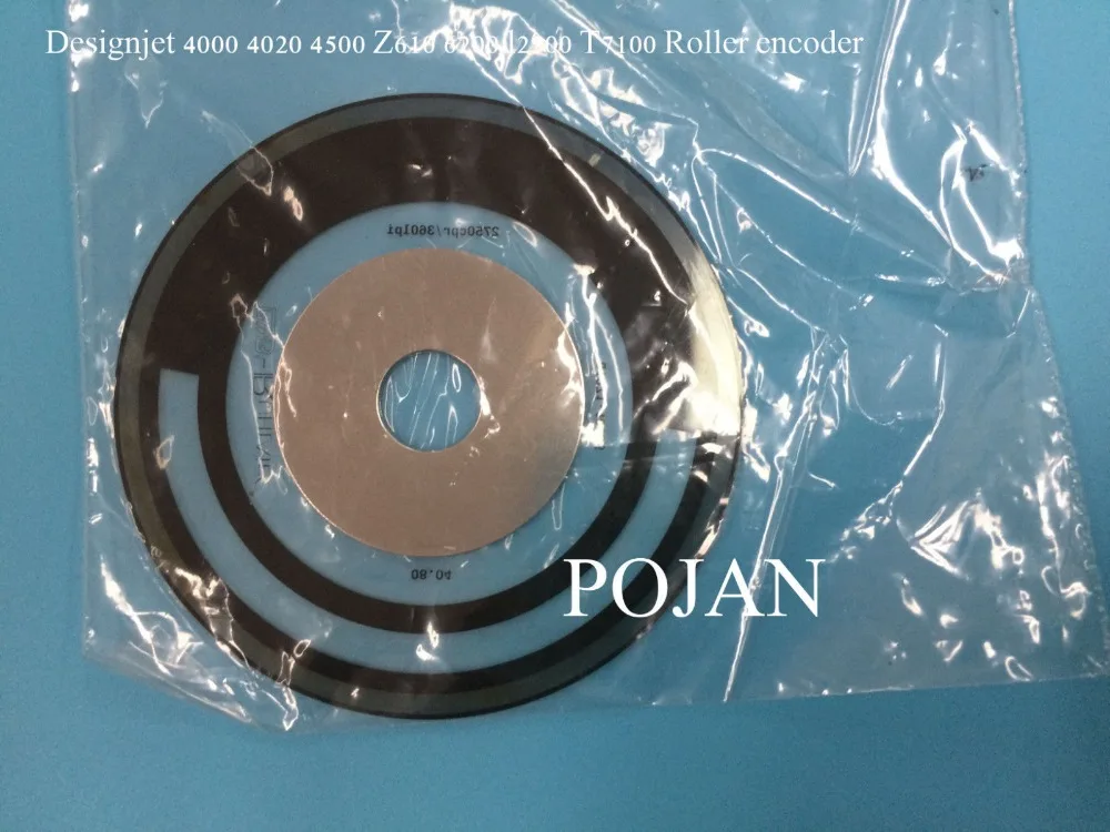 Q1273-60239 Roller Encoder Disk For DesignJet Z4000 Z4500 Z4520 Z6100 Z6200 Plotter ink parts POJAN