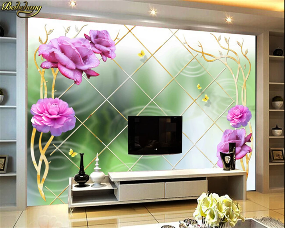 

Custom mural wallpaper TV backdrop sofa three-dimensional space expan papel de parede 3d photo wallpaper wall paper Stickers