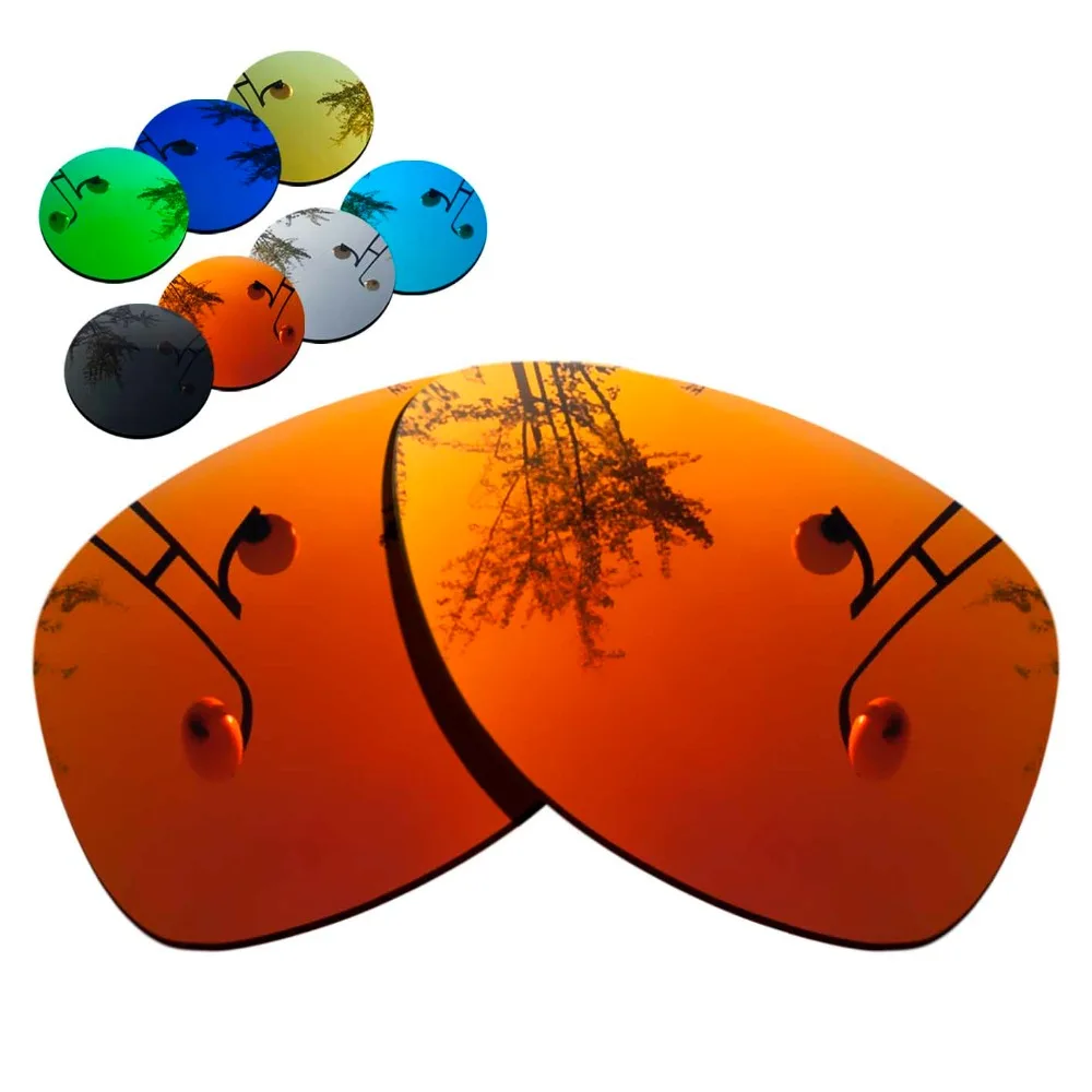 

100% Precisely Cut Polarized Replacement Lenses for Crosshair 1.0 Sunglasses Red Mirrored Coating Color- Choices