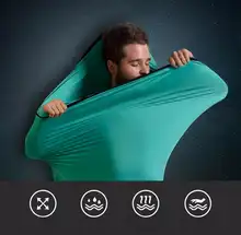 Outdoor Mummy Sleeping Bag Liner #5