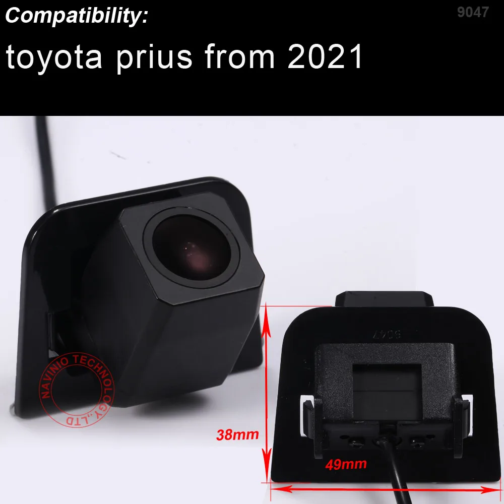 1280*720 Pixels 1000TV line 170 degree For toyota Prius Car Rear Reverse back Camera parking