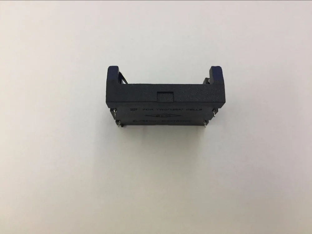 10 ピース/ロット DIY 2 スロット CR123A/16340 保護カバーリチウム電池収納ボックス電池ボタン電池ホルダーケースとピン