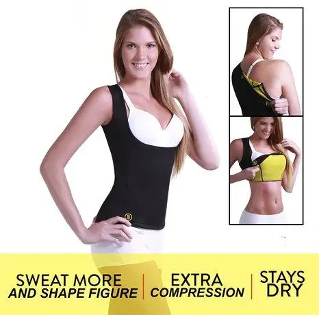 Hot Slimming  Shaper Shirt  Woman Neoprene Slimming Thermo  Shaper Cami Hot Slimming Shaper   Best Gift