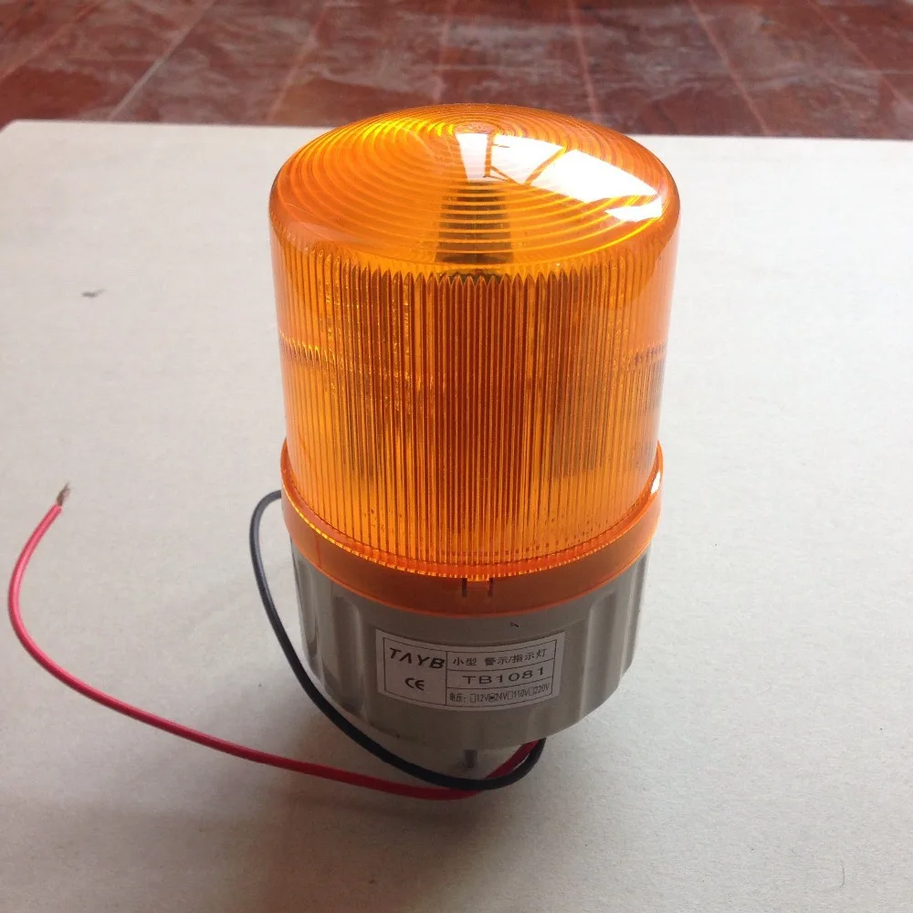 สีแดงสีเหลืองสีเขียวสีเขียว LED สัญญาณ Beacon ALARM คำเตือน Buzzer DC12V/24 V AC110V/220 V LTE/TB-1081 (J)