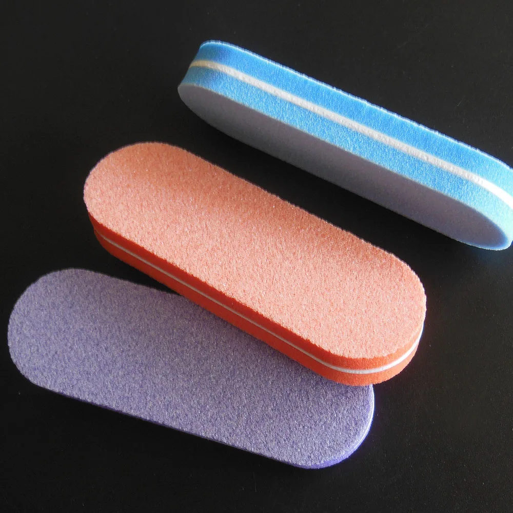 

20 pcs/lot Mini Nail Buffer File Nail File Sponge Boards Manicure Tool 100/180