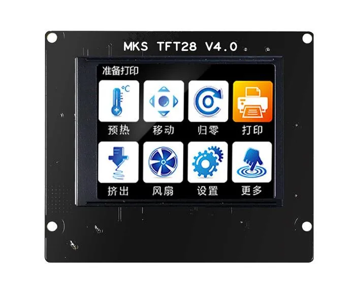 

DuoWeiSi 3D Printer Parts full color touch screen for MKS TFT28 V4.0 power failure continuous breaking detection 2.8 inch