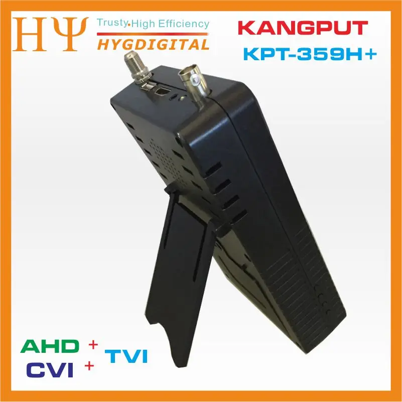 [Genuine] KPT-359H+ AHD TVI CVI DVB-S2 Digital Satellite Finder Meter CCTV camera lcd backlight kpt-359h plus button 4.3 inch