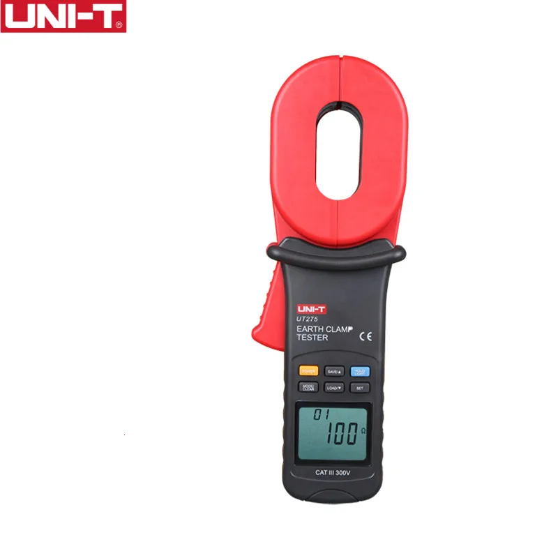 UNI-T UT275 Clamp Earth Ground Testers Resistance  Leakage Current Auto Range Data Storage