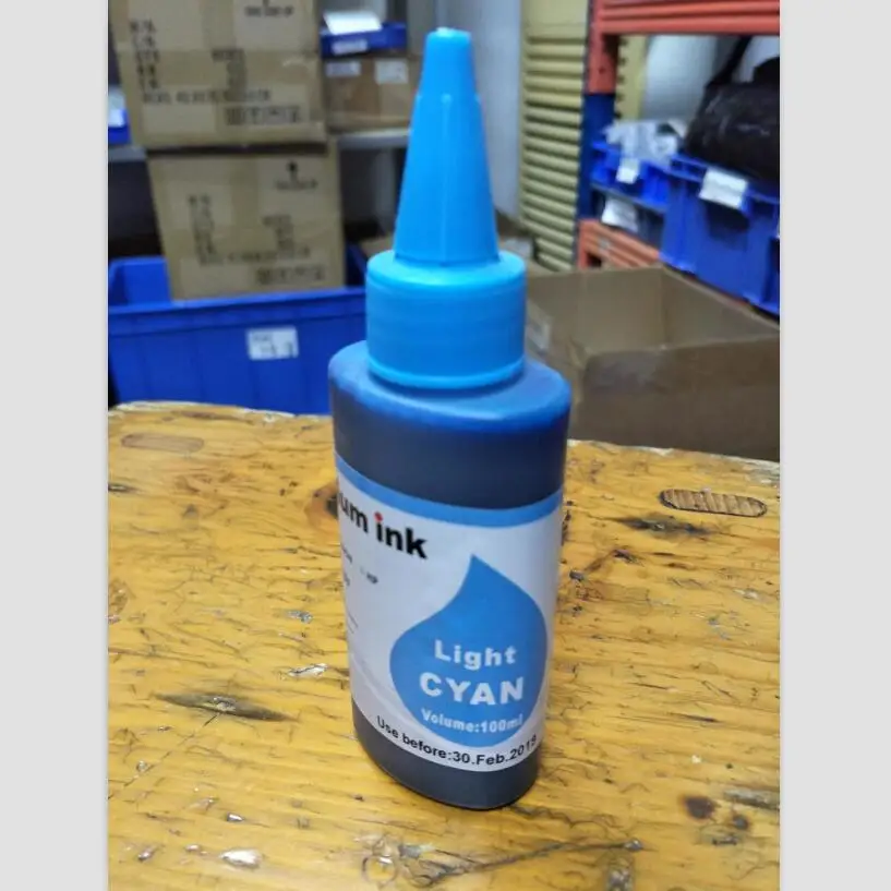 6X100 ml BK C M Y LC LM Thuốc Nhuộm mực 0481 Cho Epson Stylus Photo R200 R220 R300 r300M R320 R325 R330 R340 R350 RX300 RX320 RX500 RX600