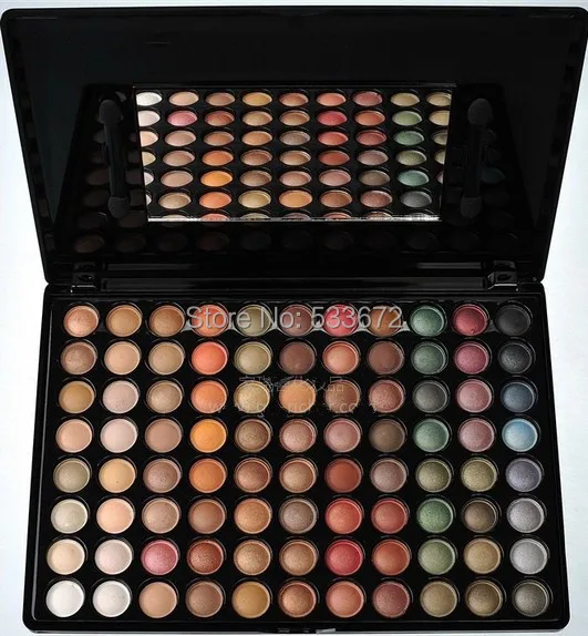 Paleta de sombras de ojos luminosas, herramienta de maquillaje Original, 88 colores