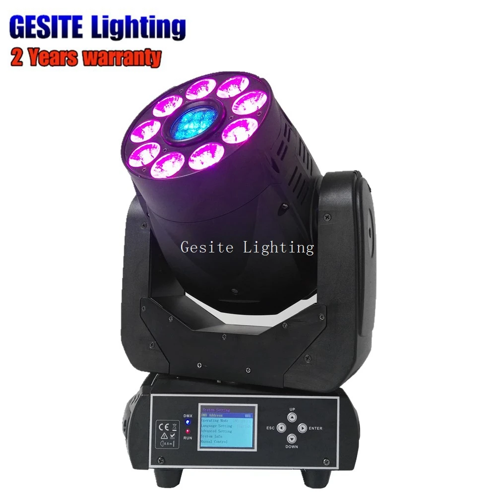 75W Spot Wash Led Moving Head Light Wide Beam Angle 21 DMX