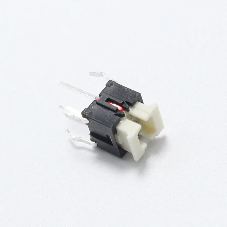 2pcs 6*6*7mm Tactile Tact Mini Push Button Switch 6x6x7mm Micro Switch with Red Blue White Yellow Green Light for LED