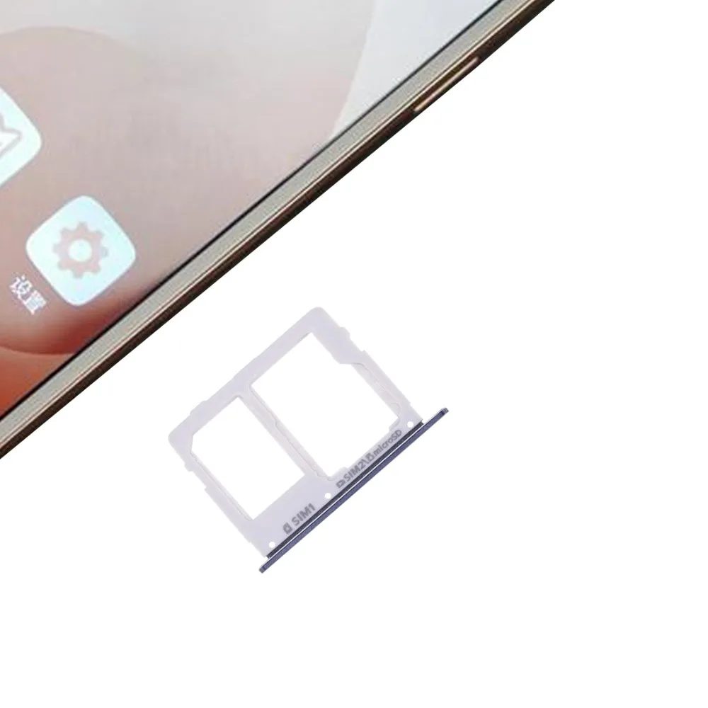 iPartsBuy New SIM Card Tray + SIM / Micro SD Card Tray for Galaxy C7 Pro / C7010 & C5 Pro / C5010