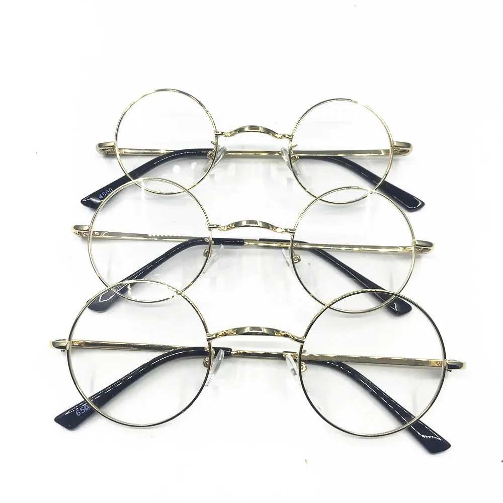 Vintage 40 43 45mm small Round Spring Hinges Eyeglass Frames Full Rim Good Quality Rx able