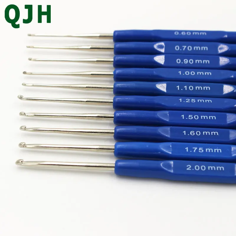QJH Brand Crochet Crochet Women House Thread Knitting Needles Weave Yarn Knitting Crochet Hooks DIY Tools DIY For Mom Gift