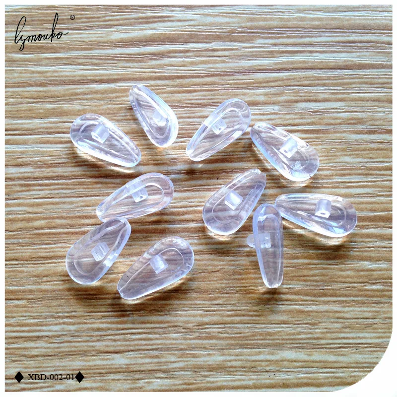 Lymouko 5 Pairs/Lot Melon Seeds Silicone Airbag Soft Nose Pads On Glasses Massage Health Care Anti-Slip Toos Eyeglasses