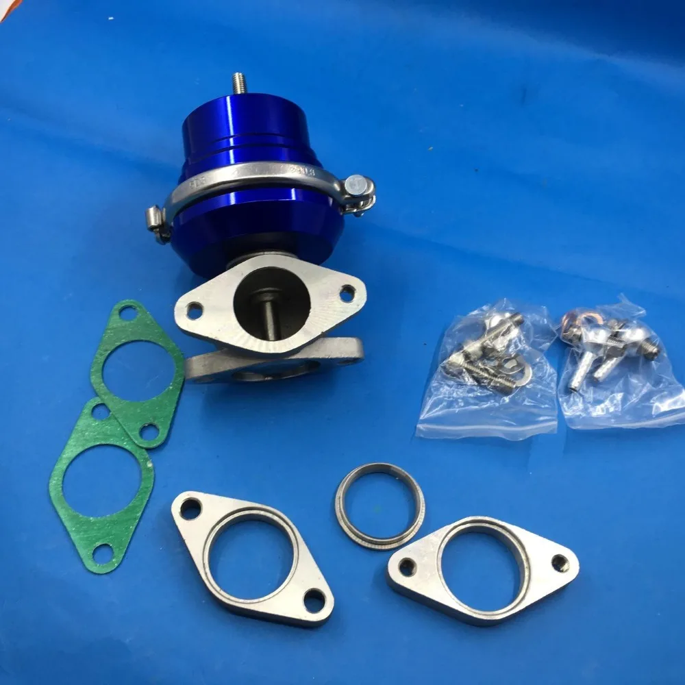 High Performance blue Color Adjustable Universal 38mm External Wastegate