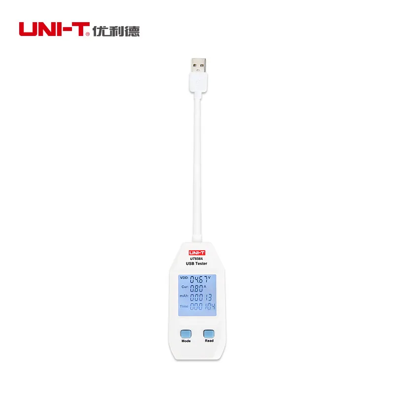 UNI-T UT658A/UT658C/UT658Dual/UT658LOAD Second-generation Type-A/Type-C USB tester; voltage/current/charge/capacity detector