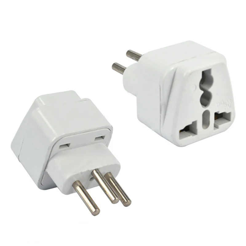 

2018 Universal Travel Adapter Electric Plugs Sockets Converter EU AU US UK to Switzerland Travel Plug 3 Round Pin Adaptor