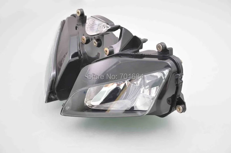 Wotefusi Motorcycle Headlight Assembly Kit For 03 04 05 06 HONDA CBR600RR CBR 600RR  [DD01]