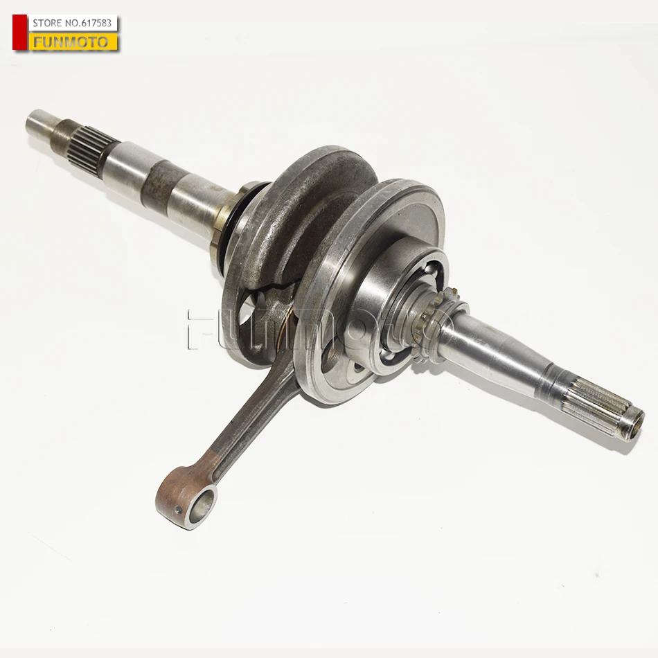 

CRANK SHAFT AND CONNECTING ROD AND PISTON/PIN/RINGS OF JIANSHE 400ATV/BAKUS-BEYOND GKT400