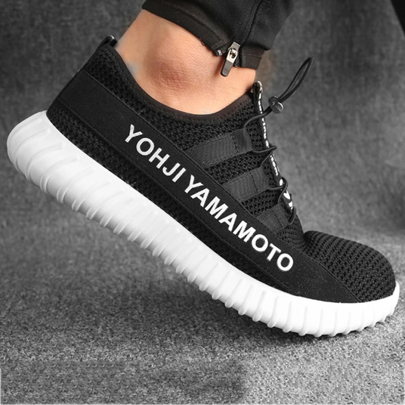 Unisex Work Shoes Steel Safety Thorns Anti-Slip Smash-Proof Fashion Casual Outdoor Sports Boots Chaussure Securite Femme