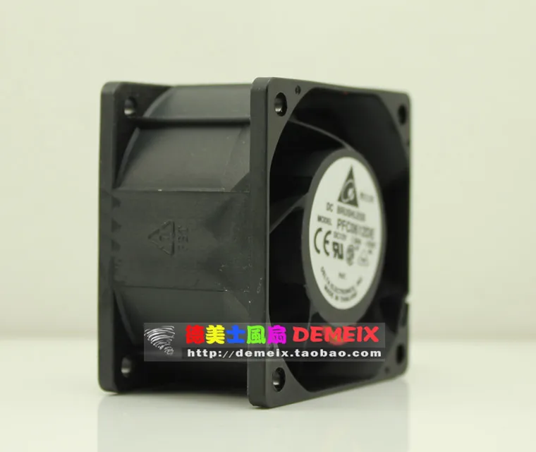 NEW DELTA DC12V 1.68A 6038 6CMCM DC server PFC0612DE cooling fan