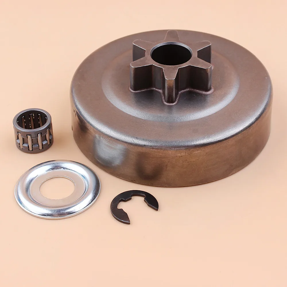 Kit de clip electrónico para arandela de piñón de tambor de embrague 3/8 6T para motosierra STIHL 017 018 021 023 025 MS170 MS180 MS210 MS230 MS250 1123 640 2003