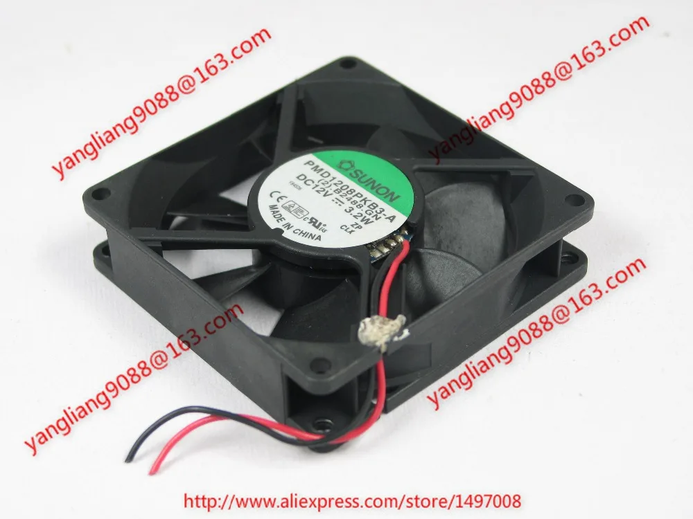 

SUNON PMD1208PKB3-A (2).B2488.GN DC 12V 3.2W 80x80x25mm Server Cooling Fan