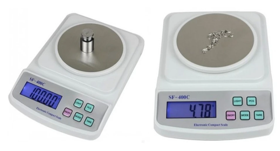 NEW SF-400C 500g/0.01g high precision weight Digital pocket electronic balance jewelry chinese medicine scale